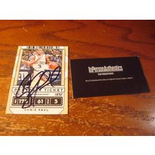 2020/21 , Contenders, Autograph Card, w/COA, CHRIS PAUL, Thunder