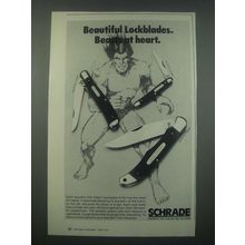 1979 Schrade Lockblade Knife Ad - 125 OT, 194 OT, 18 OT