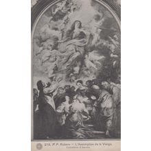 Rubens L'Assomption De La Vierge Cathedral Anvers 1911 Antique Postcard