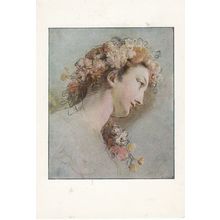 Francois Lemoine Head Of A Girl British Museum Painting Postcard