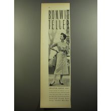 1952 Bonwit Teller Dress by Nantucket Ad - Sweater Dress Hit