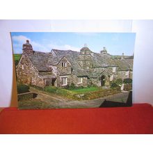 14th C. POST OFFICE TINTAGEL CORNWALL unused postcard King Arthur's Bookshop =