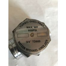 NEW Watson McDaniel TD600,3/4" TD-600 Thermodynamic Steam Trap -TurbO DISK,SF,BM