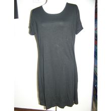 Yidarton Women’s Summer Casual Short Sleeve Round Neck A-Line T-Shirt Dress