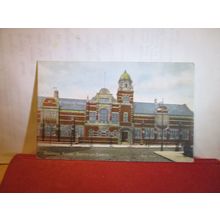 TECHNICAL SCHOOL, BARROW-IN-FURNESS, CUMBRIA unused antique postcard by S Y B =