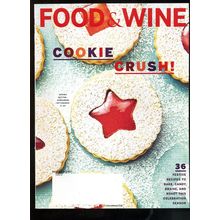FOOD & WINE MAGAZINE COOKIE CRUSH "The CELEBRATION Issue" NEW DEC. 2020