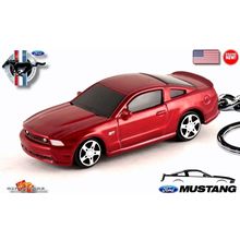 HTF KEY CHAIN DARK RED FORD MUSTANG GT TINTED GLASS Ltd Ed