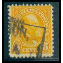 Used 638 6c James Garfield Barely Clears M09291