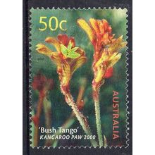 Australia 2003 Blooms - Australian Cultivars Bush Tango 50c Sheet Used