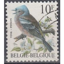 Belgique 1990 Michel 2404 O Cote (2008) 1.00 € Pinson Cachet rond