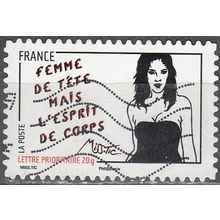 France 2011 Michel 5061 O Cote (2015) 0.60 € Femme de tête mais l'esprit corps
