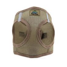 American River Solid Ultra Choke Free Dog Harness - Fossil Brown S