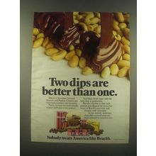 1985 Brach's Chocolate Peanuts & Peanut Clusters Ad