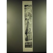 1938 Savage Shotgun Ad - in French - Un Choke instantanement reglable a la main