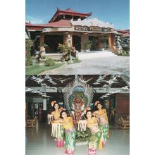 Hotel Tohpati Denpasar Bali Indonesia Advertising Postcard