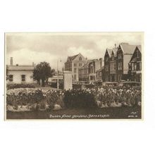 Barnstaple, Queen Anne Gardens, Devon, Postcard.