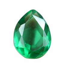 7.75 Ct Colombian Natural Green Emerald Pear Cut Loose Gemstone