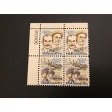 ICOLLECTZONE US C91-92 plate block VF NH