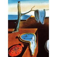 Salvador Dali - The Persistence of Memory DETAIL of Poster Canvas Movie Film Pri