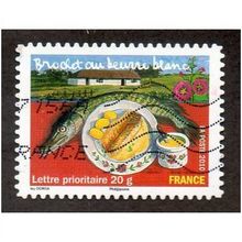 FRA 2010 (56c) 'FLAVOURS OF FRANCE - 'BROCHET AU BEURRE' FINE USED (EBID21545)