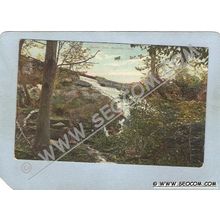 CT Moodus Postcard Bashan Dam ct_box3~1159