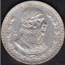 1960 Mexico 1 Peso Silver Coin Pavon