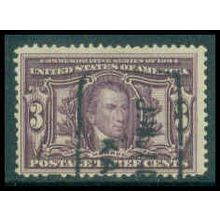 Used 325 3c James Monroe Barely Clears C3440