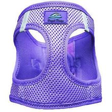 American River Solid Ultra Choke Free Dog Harness - Paisley Purple Small