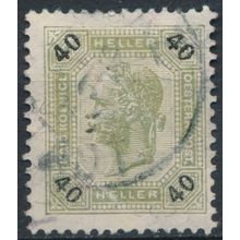 Emperor Franz Josef I: 40h - Austria 1901 - FH - MiNr 94