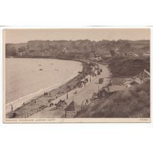 Promenade Looking North Swanage Postcard Dorset 53330