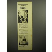 1940 Canada Dry Water / Ginger Ale Soda Ad - Charmer