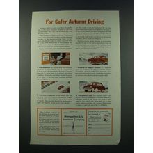 1949 Metropolitan Life Insurance Company Ad - For Safer Autumn Driving
