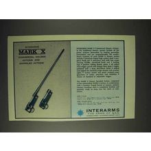 1973 Interarms Mark X Mauser, Barreled Actions Ad