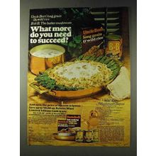 1978 Uncle Ben's Long Grain & Wild Rice Ad - Mushroom