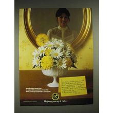 1980 FTD Florists Sunshiner Bouquet Ad