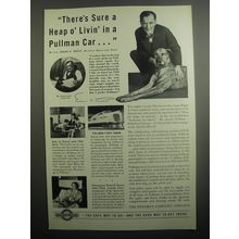 1937 Pullman Car Ad - Edgar A. Guest