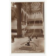 Westminster Abbey 1937 Royal Coronation Souvenir Postcard London