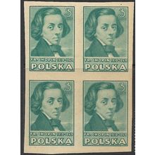 1947 Michel 457B - MNH (**) - block of 4