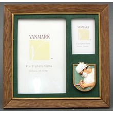 Wood look Doctor 2 Photo Frame