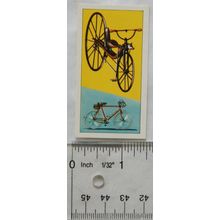 1963 tonibell card This Changing World No. 4 Bicycle