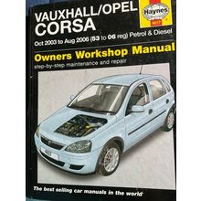 Vauxhall Corsa, 2003 to 2006, Haynes Owners Workshop Manual