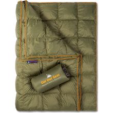 Double Puffy Camping Blanket - Extra Puffy, Packable, Lightweight and Warm | Ide