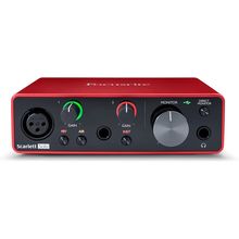 Focusrite Scarlett Solo 3Rd Gen USB Audio Interface for Guitarists, Vocalists, P