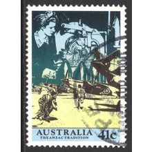 AUSTRALIA 1990: THE ANZAC TRADITION 75th ANNIVERSARY - 41c USED (G4)