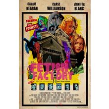 Fetish Factory (2014)_2 Movie Film Poster Canvas iconic design
