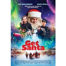 Get Santa (2014)_1 Movie Film Poster Canvas iconic design