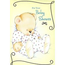 For Your Baby Shower - Baby Shower Greeting Card - 6074