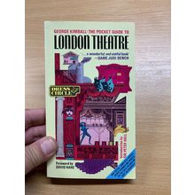 1990 "THE POCKET GUIDE TO LONDON THEATRE" THEATRE FLOORS etc PLAN PB BOOK (P2)
