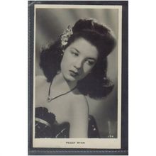 PEGGY RYAN FILM STAR POSTCARD