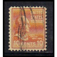 Used 815 10c John Tyler Fine W3822